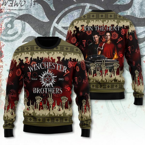 Supernatural 3D Ugly Sweater - ANHNV 5784