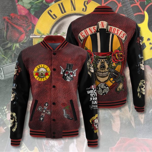 Guns N' Roses Varsity Jacket – ANHNV 5792