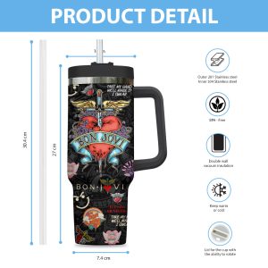 Bon Jovi 40oz Stanley Tumbler - ANHNV 5805
