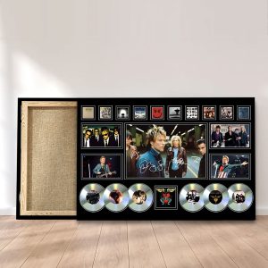 Bon Jovi Rectangle Canvas With Inner Frame - MAITM 9384
