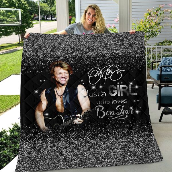 Bon Jovi Quilt Blanket - HOATT 7324