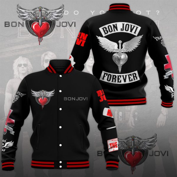 Bon Jovi Varsity Jacket – MAITM 9204