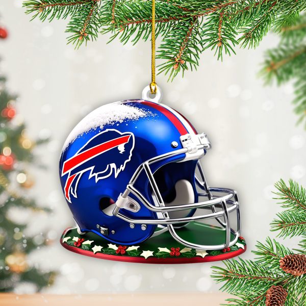 Buffalo Bills Custom Shape 2-sided Acrylic Ornament – TANTN 9736