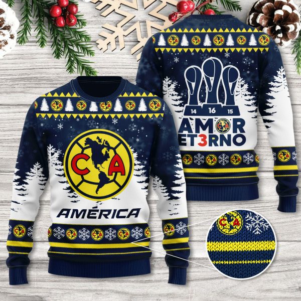 Club América 3D Ugly Sweater - TANTN 10140