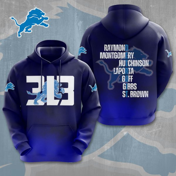 Detroit Lions 3D Apparel – VANDH 4031