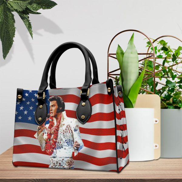 Elvis Presley Leather HandBag - VANDH 4085