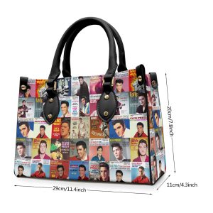 Elvis Presley Leather HandBag - VANDH 4086