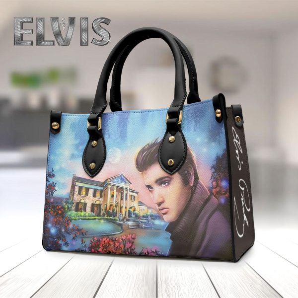 Elvis Presley Leather HandBag - VANDH 4102