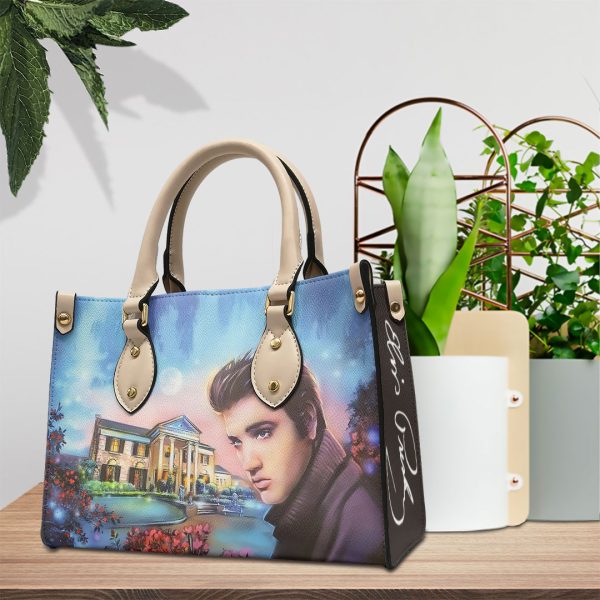 Elvis Presley Leather HandBag - VANDH 4102