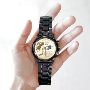 Elvis Presley Black Stainless Steel Watch - TANTN 10120