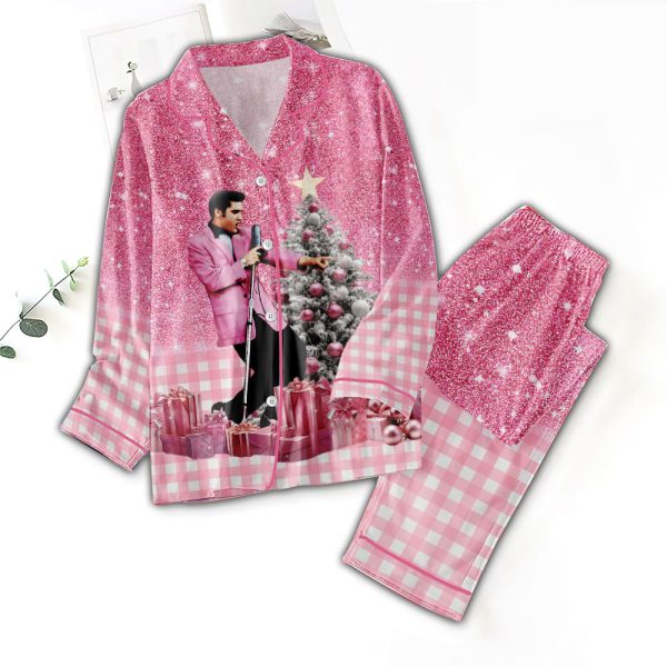 Elvis Presley Button Down Pajamas Set – MAITM 9227