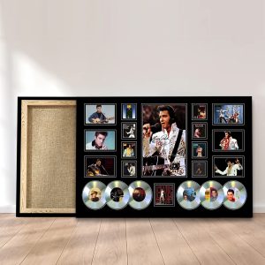 Elvis Presley Rectangle Canvas With Inner Frame - MAITM 9022