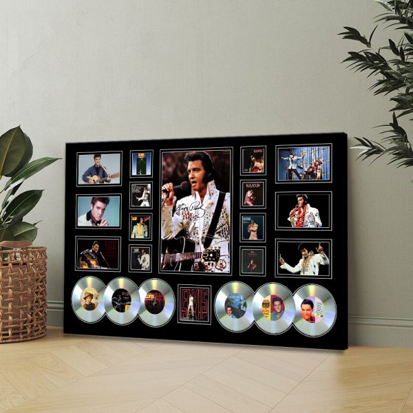 Elvis Presley Rectangle Canvas With Inner Frame - MAITM 9022