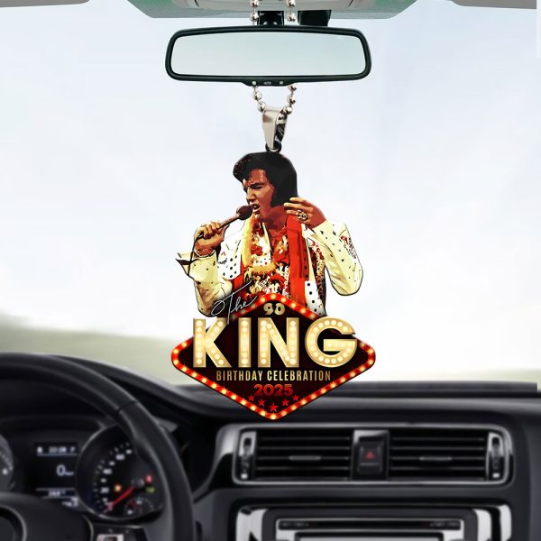 Elvis Presley Custom Shape 1-sided Acrylic Car Ornament - MAITM 9158