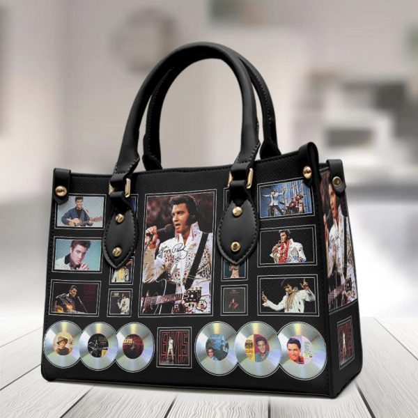 Elvis Presley Leather HandBag - MAITM 9341