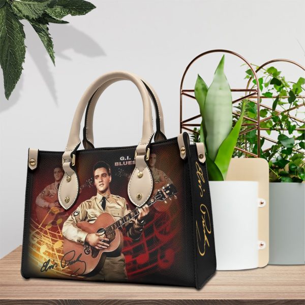 Elvis Presley Leather HandBag - VANDH 4003