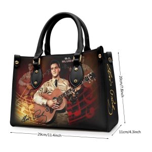 Elvis Presley Leather HandBag - VANDH 4003