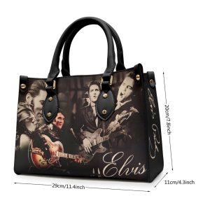 Elvis Presley Leather HandBag - VANDH 4004