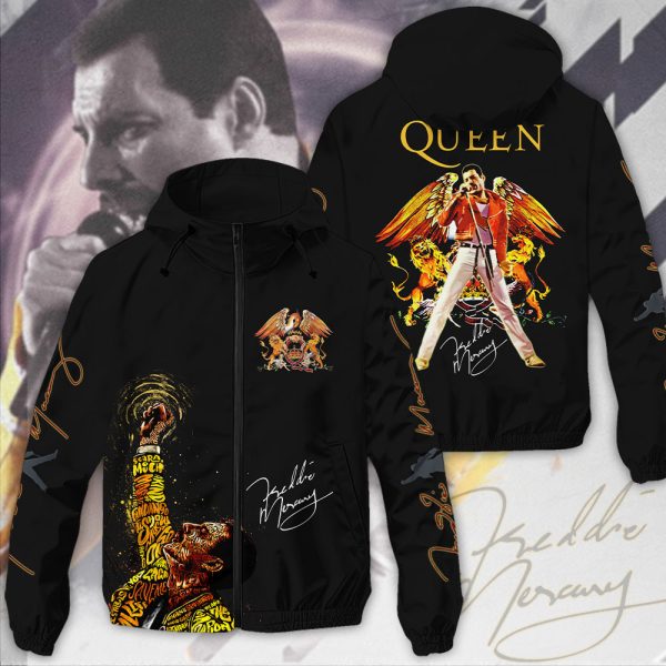 Freddie Mercury 3D Windbreaker Jacket - MAITM 9371
