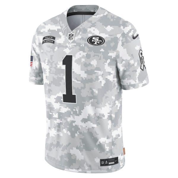 Men's San Francisco 49ers Deebo Samuel Sr Nike Arctic Camo 2024 Salute to Service Limited Jersey - GNE DROP281