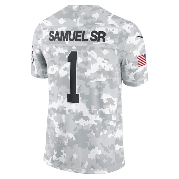 Men's San Francisco 49ers Deebo Samuel Sr Nike Arctic Camo 2024 Salute to Service Limited Jersey - GNE DROP281