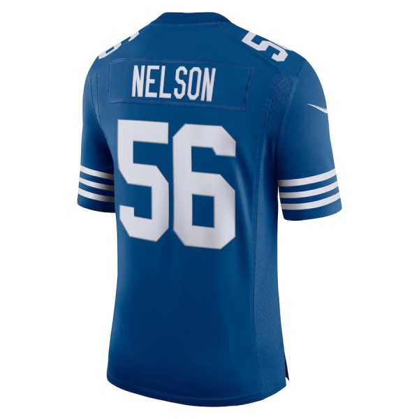 Men's Indianapolis Colts Quenton Nelson Nike Royal Alternate Vapor Limited Jersey - GNE DROP366