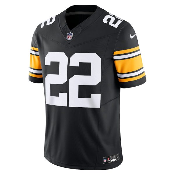 Men's Pittsburgh Steelers Najee Harris Nike Black Vapor F.U.S.E. Limited Jersey - GNE DROP375