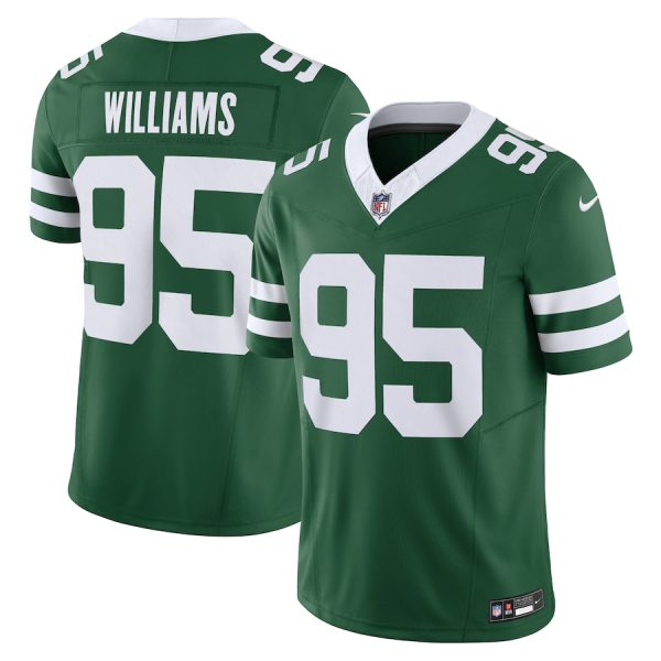 Men's New York Jets Quinnen Williams Nike Legacy Green Vapor F.U.S.E. Limited Jersey - GNE DROP397