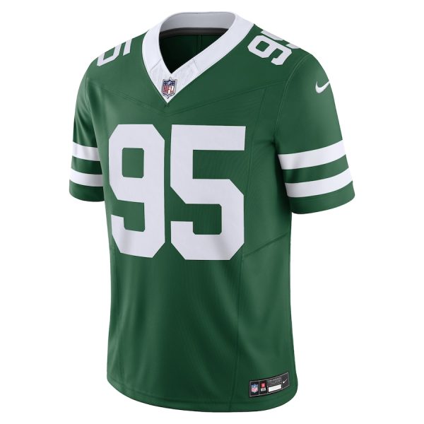 Men's New York Jets Quinnen Williams Nike Legacy Green Vapor F.U.S.E. Limited Jersey - GNE DROP397