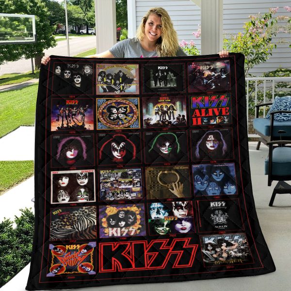 Kiss Band Quilt Blanket - GNE 2243