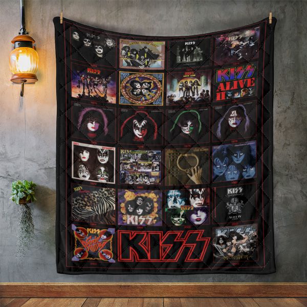 Kiss Band Quilt Blanket - GNE 2243