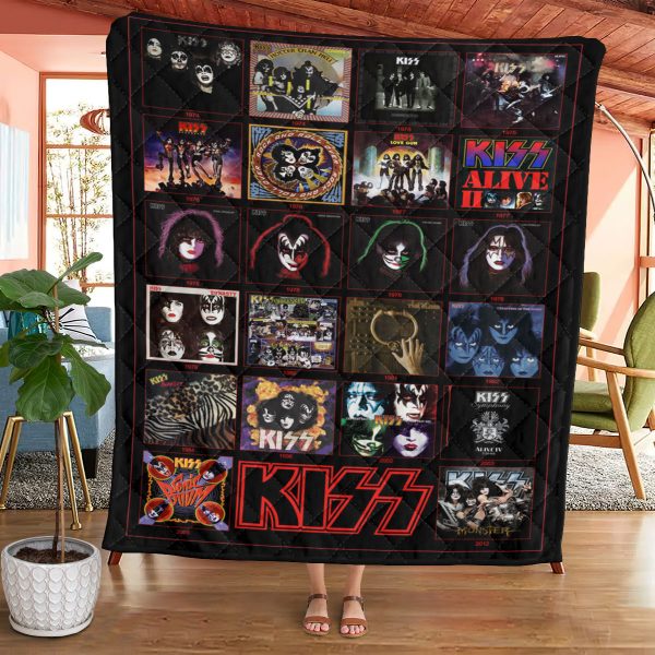 Kiss Band Quilt Blanket - GNE 2243