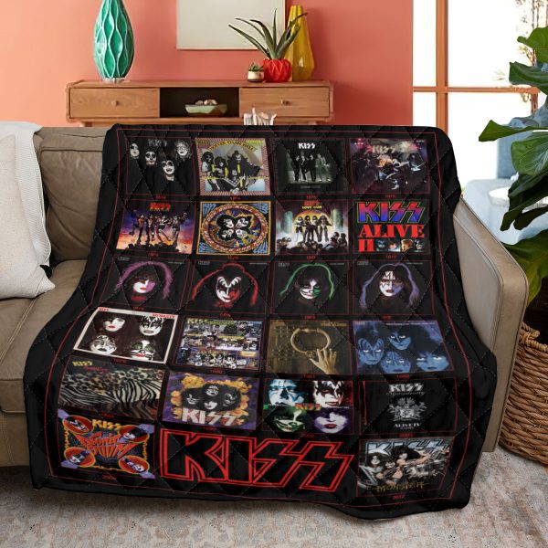Kiss Band Quilt Blanket - GNE 2243
