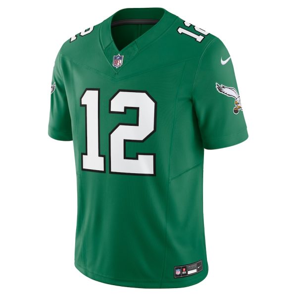 Men's Philadelphia Eagles Randall Cunningham Nike Kelly Green Alternate Vapor F.U.S.E. Limited Jersey - GNE DROP048