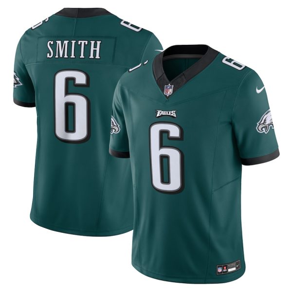 Men's Philadelphia Eagles DeVonta Smith Nike Green Vapor F.U.S.E. Limited Jersey - GNE DROP056