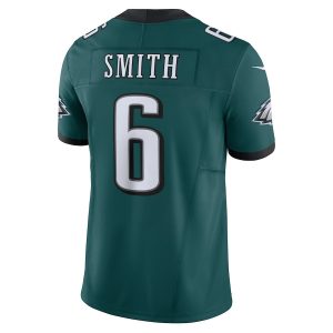 Men's Philadelphia Eagles DeVonta Smith Nike Green Vapor F.U.S.E. Limited Jersey - GNE DROP056