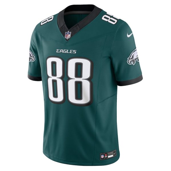 Men's Philadelphia Eagles Dallas Goedert Nike Midnight Green Vapor F.U.S.E. Limited Jersey - GNE DROP060