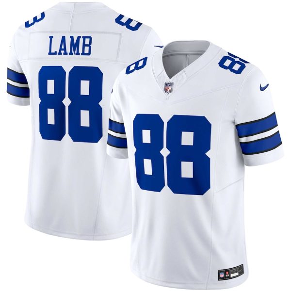 Men's Dallas Cowboys CeeDee Lamb Nike White Vapor F.U.S.E. Limited Jersey - GNE DROP066