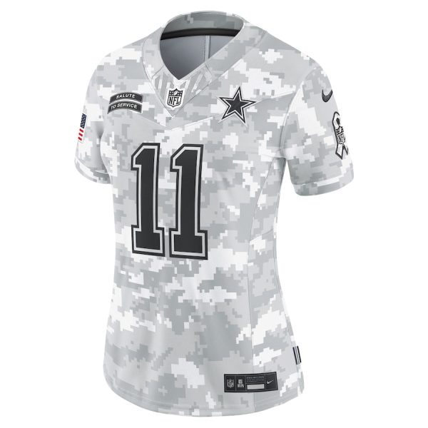 Women's Dallas Cowboys Micah Parsons Nike Arctic Camo 2024 Salute to Service Limited Jersey - GNE DROP071