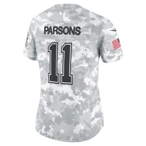 Women's Dallas Cowboys Micah Parsons Nike Arctic Camo 2024 Salute to Service Limited Jersey - GNE DROP071