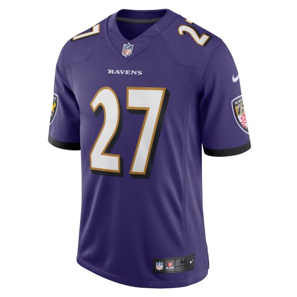 Men's Baltimore Ravens J.K. Dobbins Nike Purple Vapor Limited Jersey - GNE DROP189