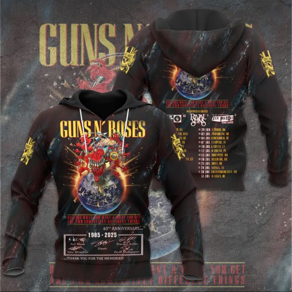 Guns N’ Roses 3D Apparel - TANTN 9941