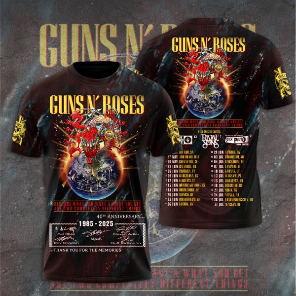 Guns N’ Roses 3D Apparel - TANTN 9941