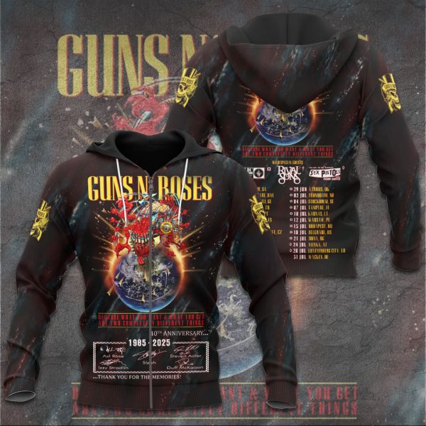 Guns N’ Roses 3D Apparel - TANTN 9941