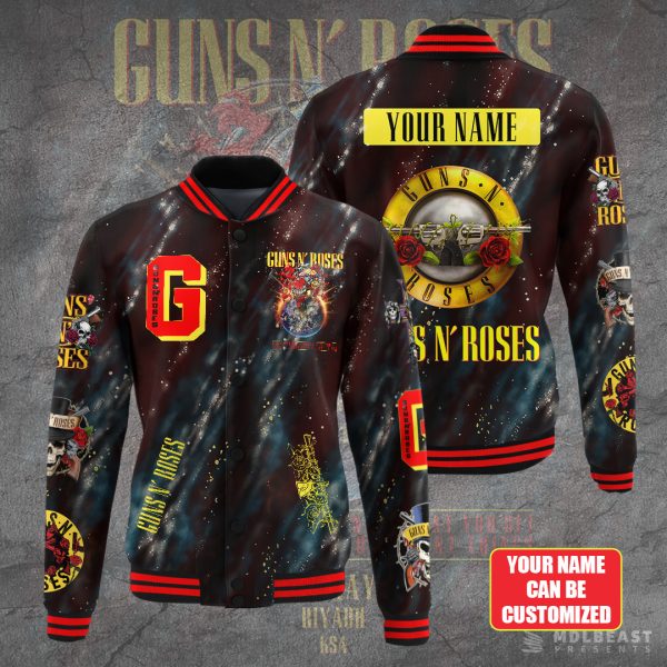 Personalized Guns N' Roses Varsity Jacket – TANTN 10048