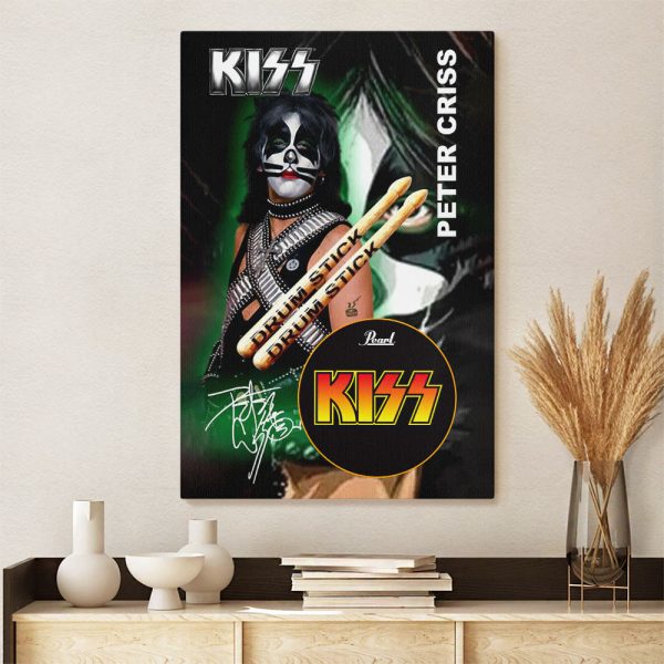 Kiss Band Rectangle Canvas With Inner Frame - HOATT 7764