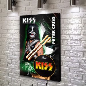 Kiss Band Rectangle Canvas With Inner Frame - HOATT 7764