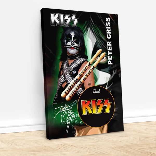 Kiss Band Rectangle Canvas With Inner Frame - HOATT 7764