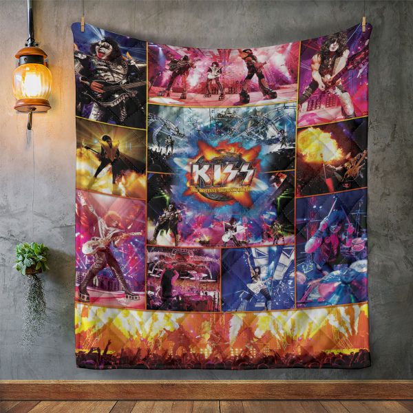 Kiss Band Quilt Blanket - GNE 2204