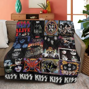Kiss Band Quilt Blanket - GNE 2284